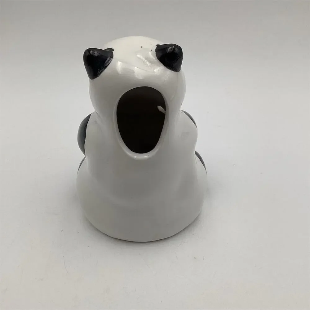Benihana Vintage Panda Tiki Mug Black & White Ceramic Collectible‎